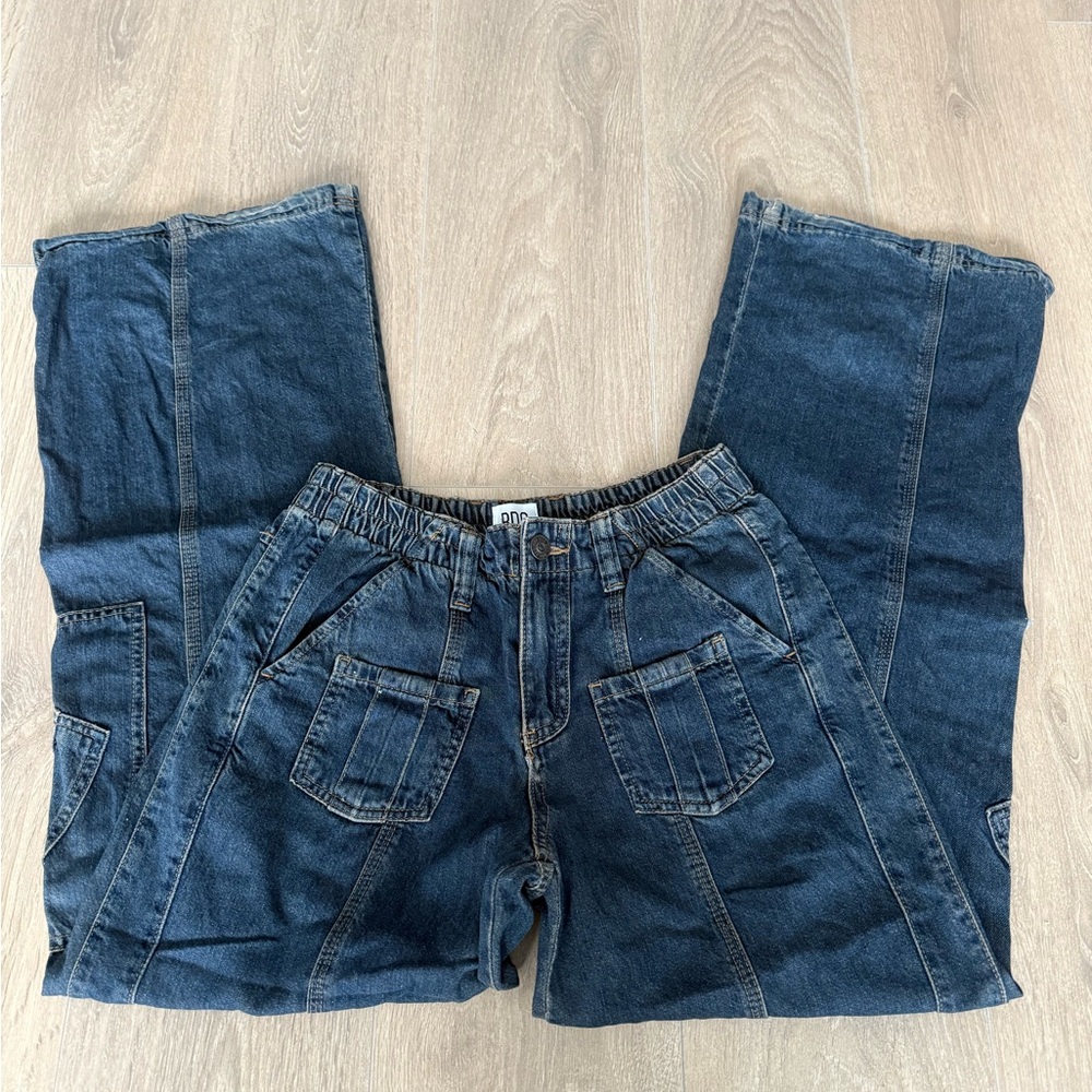 BDG Cargo Wide Leg Jeans